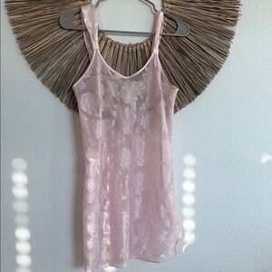 Secret Treasures Pink Velvet Chemise